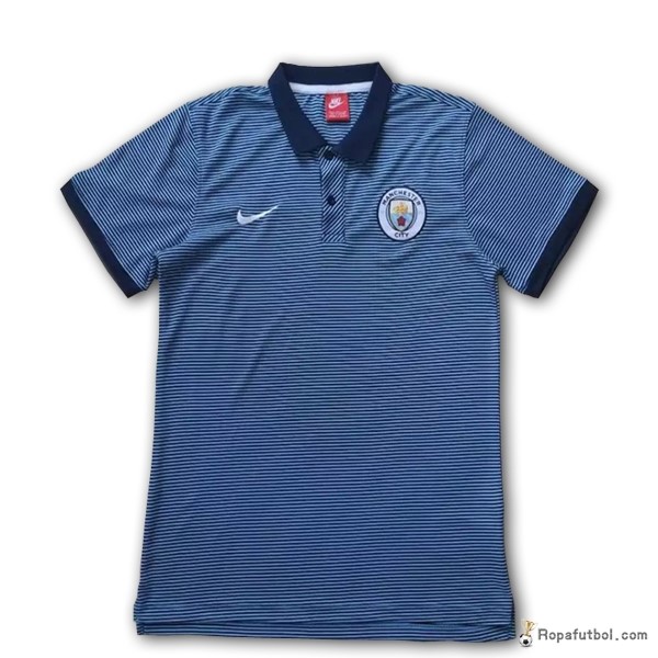 Polo Manchester City 2016/17 Azul